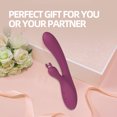 thumbnail image 6 of OCTMOM Sex Toys G Spot Vibrators for Women, Rabbit Vibrators Thrusting Dildos for Lovers Couples Partner Toys, Purple, 6 of 7