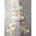 thumbnail image 3 of TheFound 2 Pcs Tenues d'Été pour Fillettes Débardeurs Imprimé Floral + Pantalons Évasés, 3 of 9