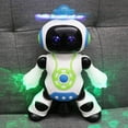thumbnail image 6 of Loespoir Children's Light Music Projection Toy, Dancing Rotating Top Robot, Interactive Toy For Kids, Birthday, Playroom, Fun Light Show, 6 of 9