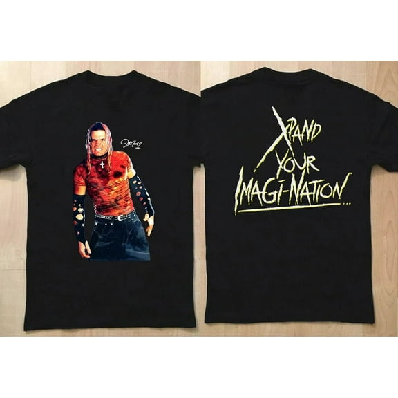 Jeff Hardy Your Imagination Unisex T-Shirt black Unisex All sizes JJ3927