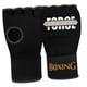 thumbnail image 3 of Guantes de boxeo para adultos, guantes de sparring profesionales para deportes, Sanda, Muay Thai negro, 3 of 8