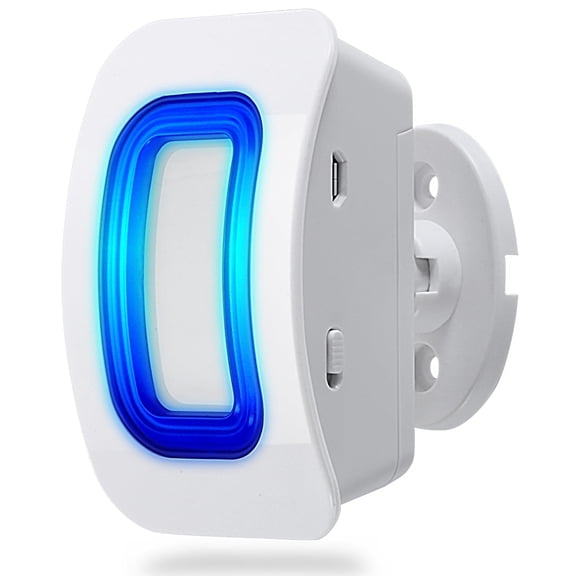 Fosmon WaveLink 1x Add-On Wireless Motion Sensor Alarm Outdoor, Motion Detector Home Security System Alarm For Driveway, Indoor, Outdoor, No Receiver