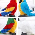 thumbnail image 5 of 1 unidad de juguetes de peluche de loro realistas, simulación suave de Psittacidae guacamayo, juguete de peluche, lindos animales salvajes, muñecos de pájaros, regalo para niños, 5 of 5