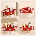 thumbnail image 5 of ZZHZGZ Canada Sale Wall Mounted Glass Rack Multifunctional Stemware Holder for Kitchen Bar Storage Organizer Home Decorative, 5 of 5