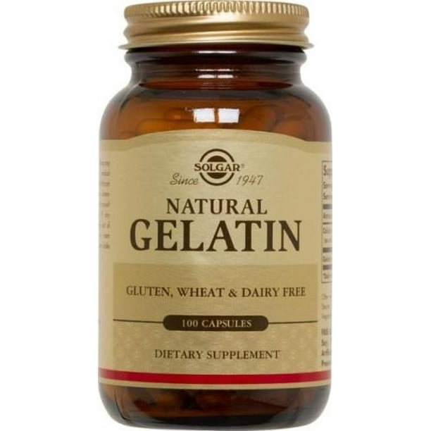 Solgar Natural Gelatin Capsules, 100 Ct