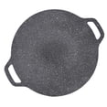 thumbnail image 3 of Cast Iron Griddle, Round Cast Iron Griddle Easy To Unparalleled Heat Retention For Climbing For Camping, 3 of 8