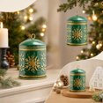 thumbnail image 4 of Cord Xmas Decorative Jar, Christmas Decorations Indoor Outdoor Party Room Home Decor Accents, Villa Tabletop Decor for Mantel, Shelf, Home Room Holiday Decor, 4 of 7