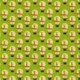 thumbnail image 1 of Ahgly Company Indoor Square Patterned Dark Yellow Green Area Rugs, 4' Square, 1 of 6
