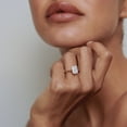 thumbnail image 2 of SOLITAIRE JEWELS 1.50CT Elongated Cushion Moissanite Solitaire Engagement Ring Solid 10K Yellow Gold, 2 of 7