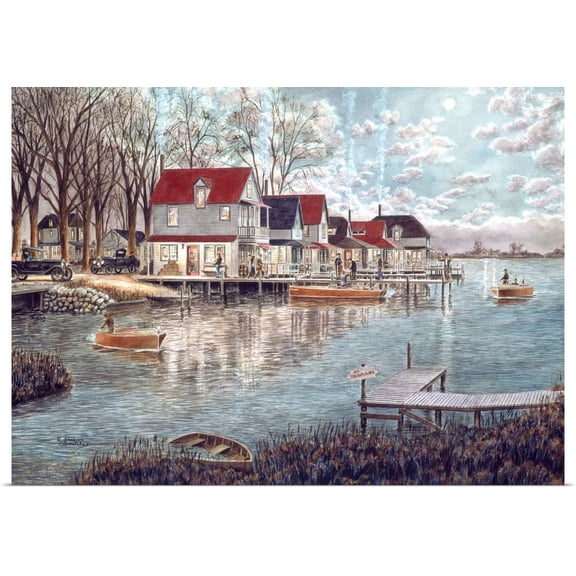 Great BIG Canvas | Rolled Stanton Manolakas Poster Print entitled Rum Runners