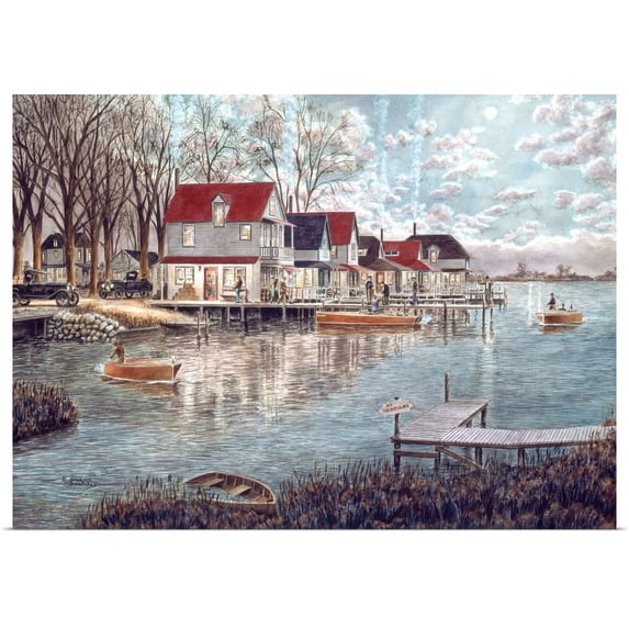 Great BIG Canvas | Rolled Stanton Manolakas Poster Print entitled Rum Runners