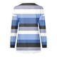 thumbnail image 5 of ICHUANYI Liquidación Tops para Mujer Otoño Manga Larga Jersey Suelto Camisa Elegante Casual Señoras Rayas Cuello Redondo Sudaderas ICHUANYI WER202308247314, 5 of 5