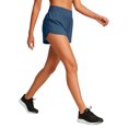 thumbnail image 6 of longantii Athletic Shorts for Women Quick Dry High Waist Workout Running Shorts Modern Fit Mesh Liner Dolphin Shorts with Multi-Pocket Blue L, 6 of 6