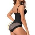 thumbnail image 3 of MISS MOLY Women Seamless Bodysuit Shapewear Tummy Control Body Briefer with Built-In Bra Jumpsuit Tops, 3 of 8
