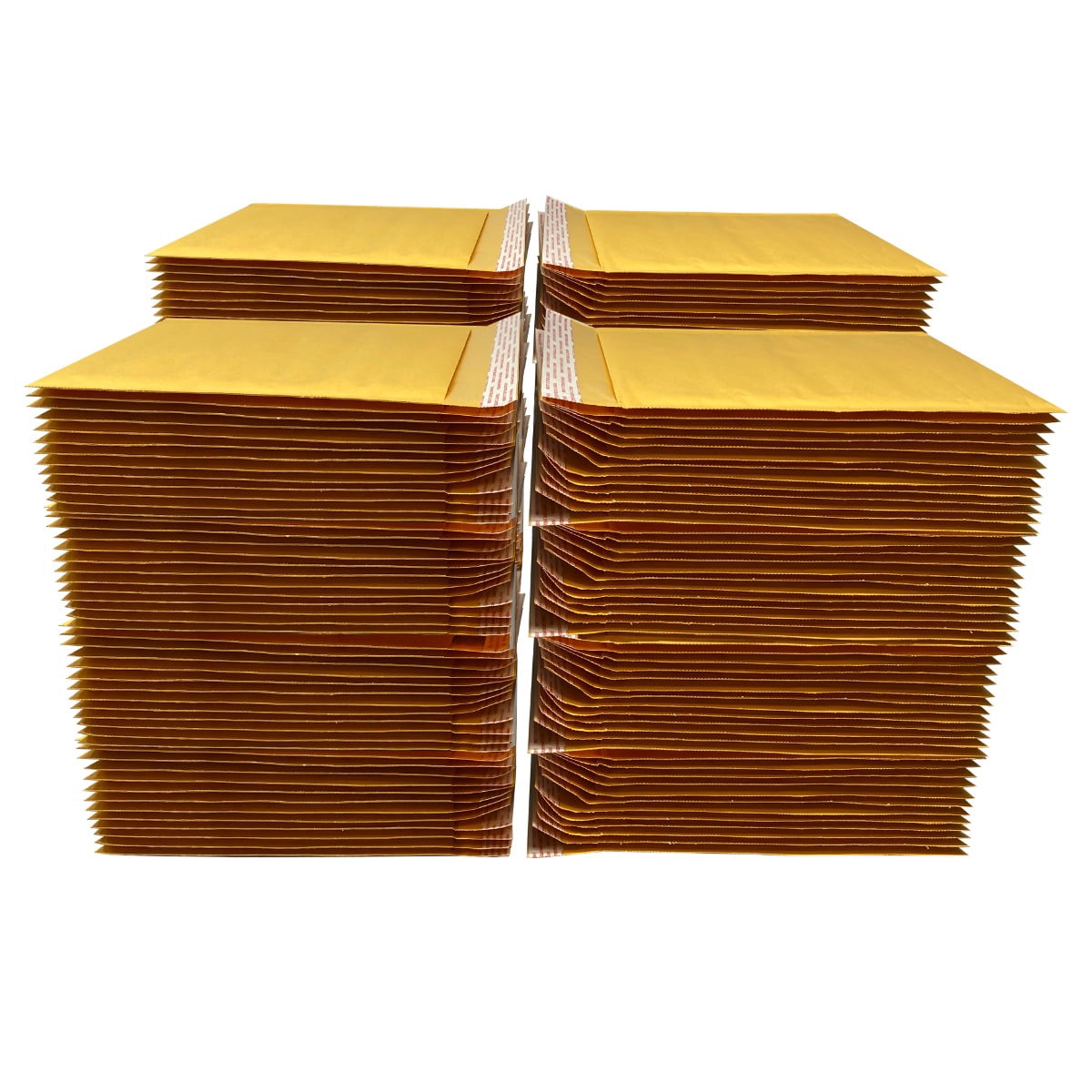 StarBoxes 200 Kraft Bubble Mailers 8.5x12" - #2 Self-Seal Padded Envelopes