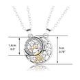 thumbnail image 2 of Collares De Sol Y Luna Para Parejas, Collar A Juego Para Parejas, Collar Magnético, Regalo De Joyería Para El Día De San Valentín 1 Par Scienceny AP006100-00, 2 of 6