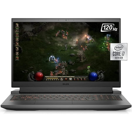 Dell 2021 G15 5510 Gaming Laptop, 15.6" FHD LED-Backlit Display, Intel Core i7-10870H, GeForce RTX 3050 4G GDDR6,WiFi 6, Grey (32GB RAM | 512GB SSD)