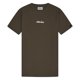 thumbnail image 1 of ellesse Camiseta para hombre - OLLIO 2, manga corta, cuello redondo, logotipo, algodón, liso Verde oscuro L (Large), 1 of 5