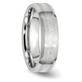 thumbnail image 3 of Cobalt Sterling Silver Inlay Satin/Polished 6mm Beveled Edge Band, 3 of 5