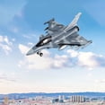 thumbnail image 3 of Simulation Alloy 1/50 Scale Model Toy Fighter Jet with Pull Back Action Collections Ornament Gifts, 3 of 10