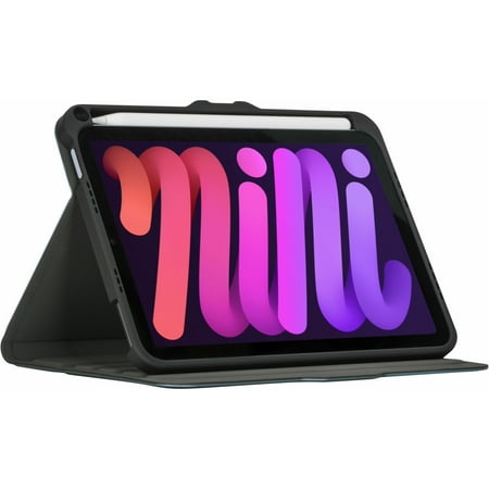 Targus - VersaVu Antimicrobial Case for 8.3" iPad mini (6th gen.) - China Blue