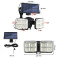 thumbnail image 3 of Avtoify Solar Light Wall Light Motion Sensor Outdoor Light Regulating Light Black, 3 of 5