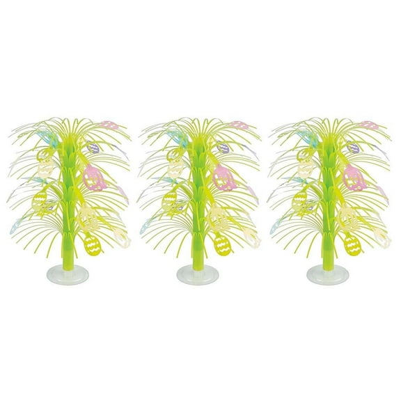 Set of 3 Easter Egg Trees Tabletop Decoration 13 Inches