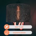 thumbnail image 4 of CRILSTYLEO 1Ud Accesorio Decorativo De De Hierro Negro Calada Para Uso En Casa Y Ambiental, 4 of 6