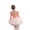 Pinkish-Orange And White Protruding Skirt, variant on ‌LYMAYTER Toddler Girls Kids Criss-Cross Back Ballet Tutu Dress Long Sleeve Leotard Ballerina Outfit‌ 3Y-11Y
