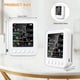 thumbnail image 2 of Smart 7 in 1 Air Quality Monitor with PM2.5, CO2 Detector with Alarm, 2 of 5