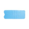thumbnail image 2 of Zynviq Bathroom Rugs 15" X 27.6" Solid Color Bath Rugs Pvc Blue Washable Rectangular Absorbent Small Rug for Sink, 2 of 8