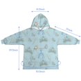 thumbnail image 7 of Princess Pattern Blanket Hoodies for Kids 6-13YR Oversize Wearable Blanket Hoodies for Boys Girls Teens, 7 of 7