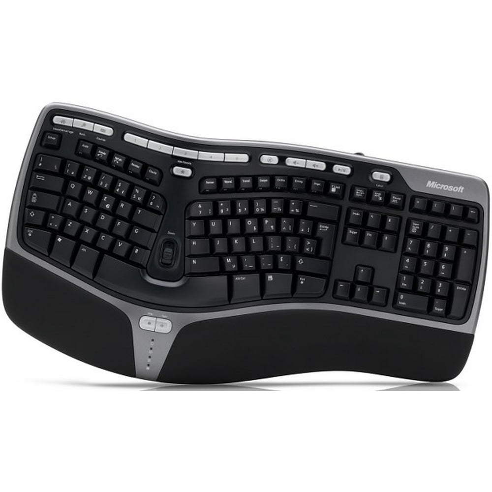 Microsoft Natural Ergonomic Keyboard 4000 USB QWERTY UK Layout