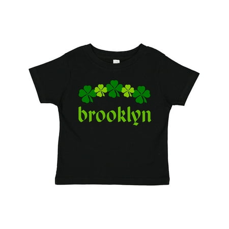 

Inktastic Brooklyn New York Irish Gift Toddler Boy or Toddler Girl T-Shirt