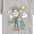 thumbnail image 3 of Toy Story - Woody Pastel - Toddler & Youth Short Sleeve Graphic T-Shirt, 3 of 5