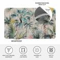 thumbnail image 3 of Summer Palm Trees Door Mat Indoor Outdoor, Vintage Botanical Tropical Leaves Non Slip Welcome Mat with Rubber Backing, Absorbent Fabric Front Door Mats Entryway Rug for Home Patio Entrance 16"x24", 3 of 8