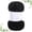 Black, variant on Tucknest 1 Skein Chunky Yarn for Crocheting, Fluffy Eyelash Yarn in Cream White, Soft Thick Yarn for Knitting, 1.76 oz Each, White