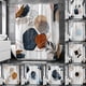 thumbnail image 3 of Cortina de baño Bearachild Impermeable Textura Fina 180cm, 3 of 6