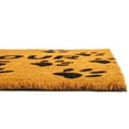 Nonslip Coco Coir Mat for Outdoor Entrance, Wipe Your Paws Doormat for