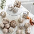 thumbnail image 4 of Decoración navideña Bola de espuma de champán Decoración de árbol de Navidad Bola Paquete de regalo Colgante Ventana Techo Diseño, 4 of 5
