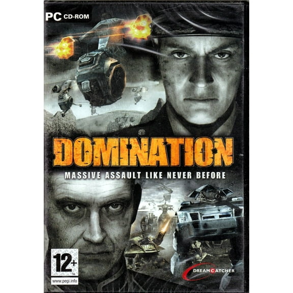 Domination PC CDRom - Massive Assault Like Never Before - Prepare for a strategy game of complete & utter annihilation