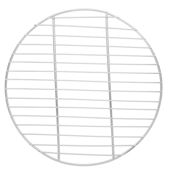 BESTONZON Grill Grates Grill Mesh Stainless Steel Round Simple Design 1Set
