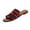 Burgundy, variant on Women Rhinestone Tassel Flat Slide Sandals Square Toe Cushioned Footbed Plus Size Spring Summer Bohemian Casual Shoes,Burgundy