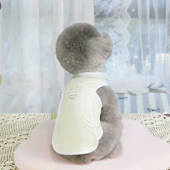 Gilet de Protection Solaire Léger Extensible pour Animaux avec Anneau en D pour Aventures en Plein Air