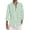Green, variant on Thrilos Button Up Shirts for Men Striped Long Sleeve Tops Casual Button Down Shirts Business Dress Shirts