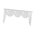 thumbnail image 4 of Cenefa Swag Decoración del hogar Fácil de colgar Elegante diseño vintage decorativo para Blanco, 4 of 9