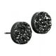 thumbnail image 5 of Pendientes de moda para hombre, negros, sencillos, de Corea del Sur, para hombre, con personalidad sencilla, temperamento, cristales, pendientes de celebridades de Internet para mujer, 5 of 5