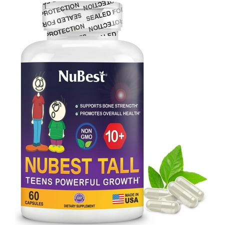 NuBest Tall 10+, Healthy Bone Strength and Overall Wellness, 60 Capsules