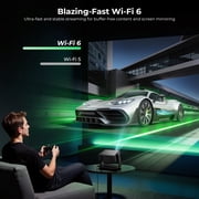 Mini Projector with WiFi and Bluetooth, 1080P Projector 12000 Lumens, Built-in Apps
