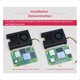 thumbnail image 5 of Ventilador de Refrigeración Integrado para CM5, Disipador Térmico con Ventilador con Regulación de Velocidad PWM, para CM5,A, 5 of 5